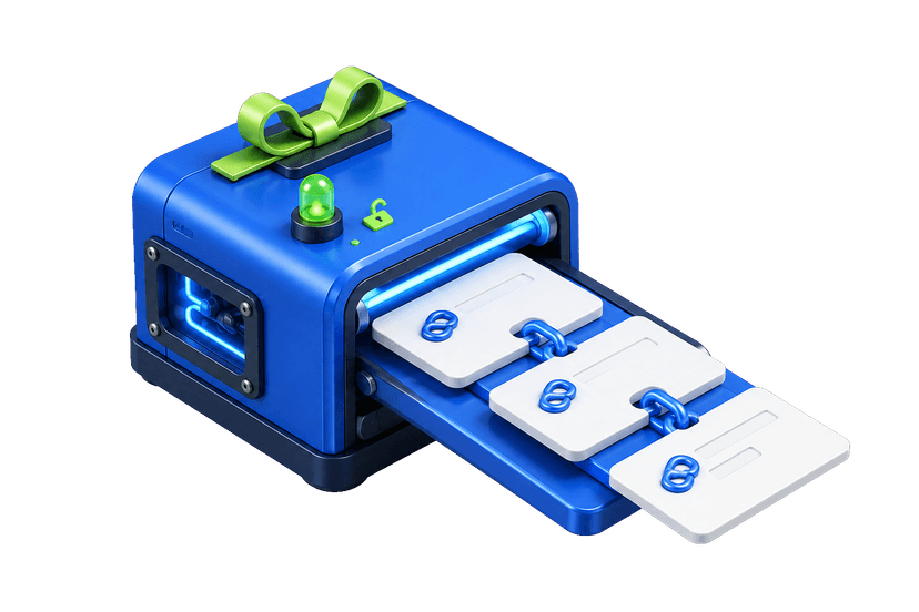 Fabriken packar 10 gratis backlinks med rosett